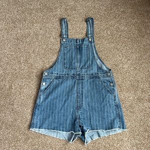 Madewell overall shorts